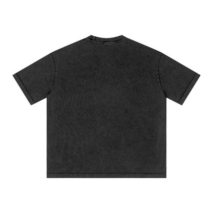 T-shirt délavé vintage flocon de neige 285 g/m² - Ash&OYA Store