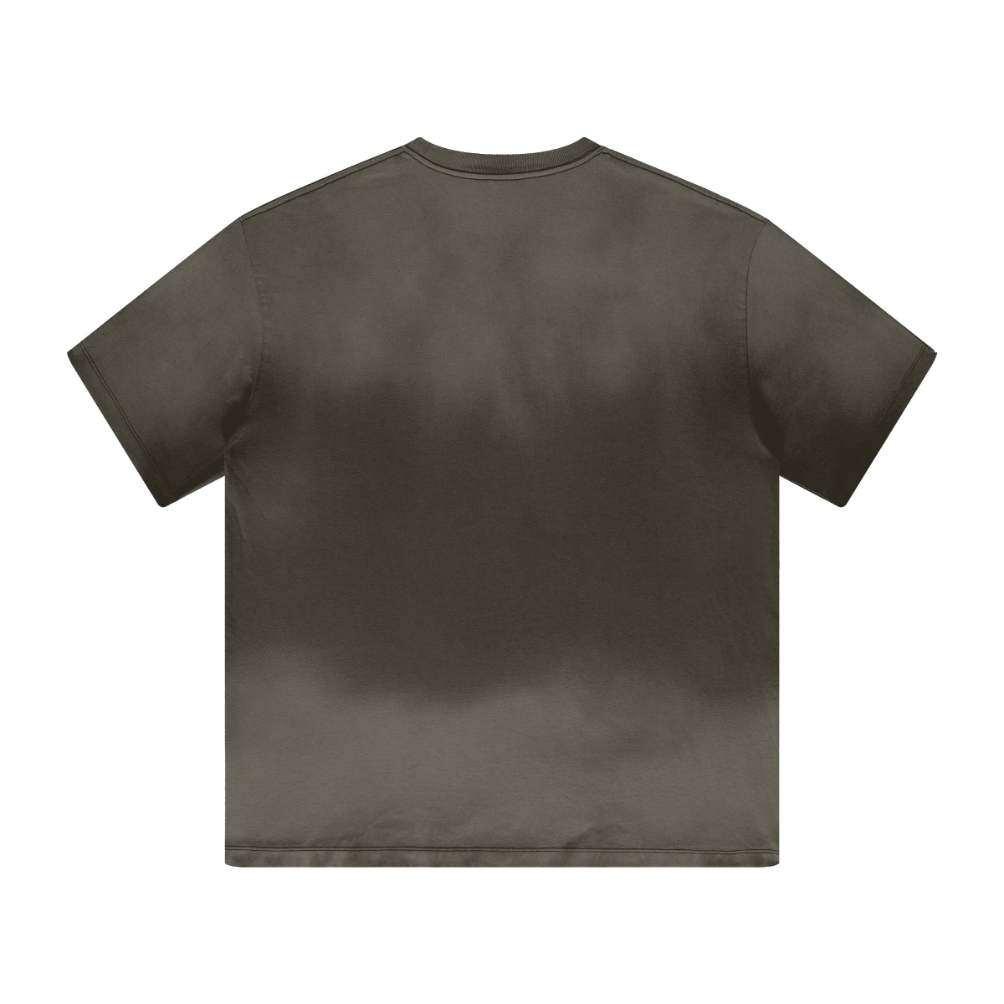 T-shirt tie-dye boxy d'inspiration vintage pour femme, 270 g/m² - Ash&OYA Store