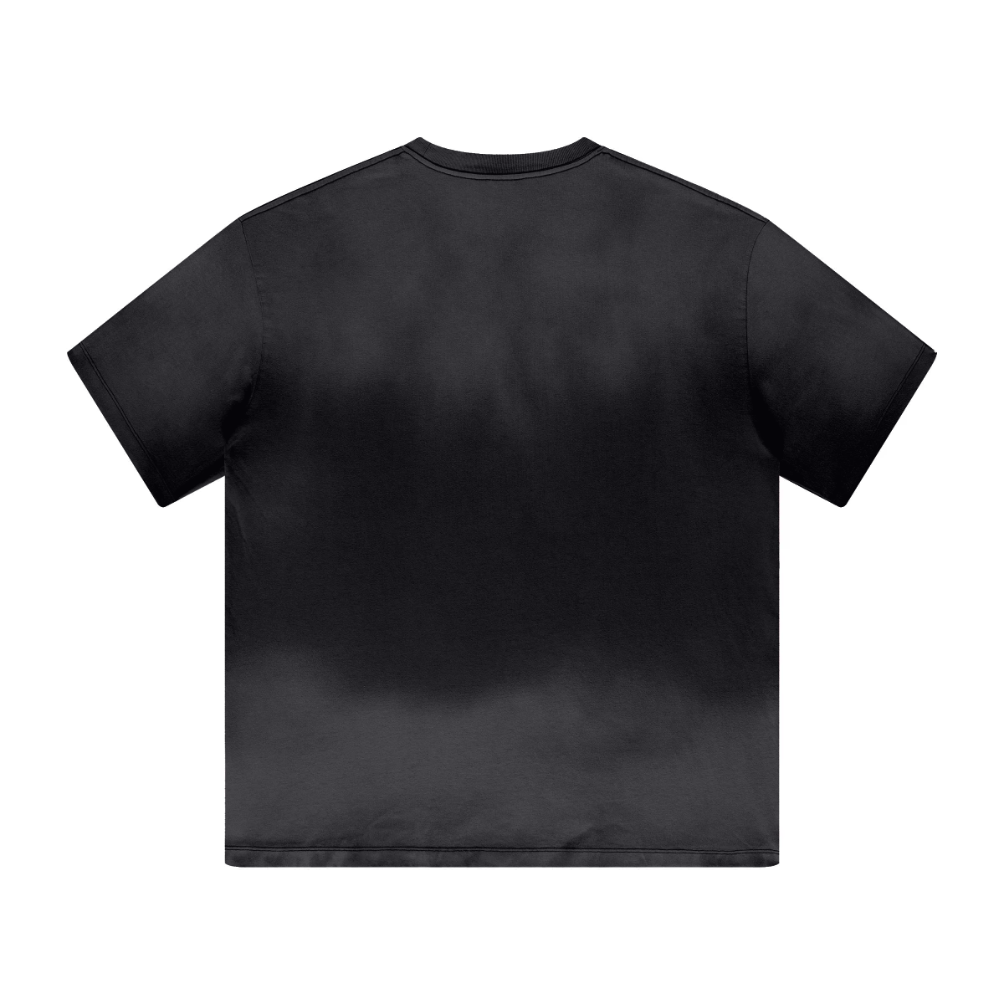 T-shirt tie-dye boxy d'inspiration vintage pour femme, 270 g/m² - Ash&OYA Store