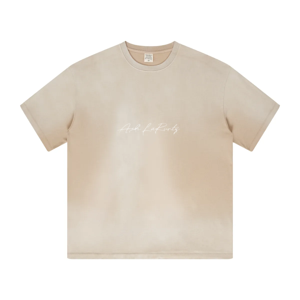 T-shirt tie-dye boxy d'inspiration vintage pour femme, 270 g/m² - Ash&OYA Store