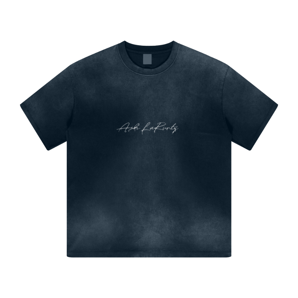 T-shirt tie-dye boxy d'inspiration vintage pour femme, 270 g/m² - Ash&OYA Store
