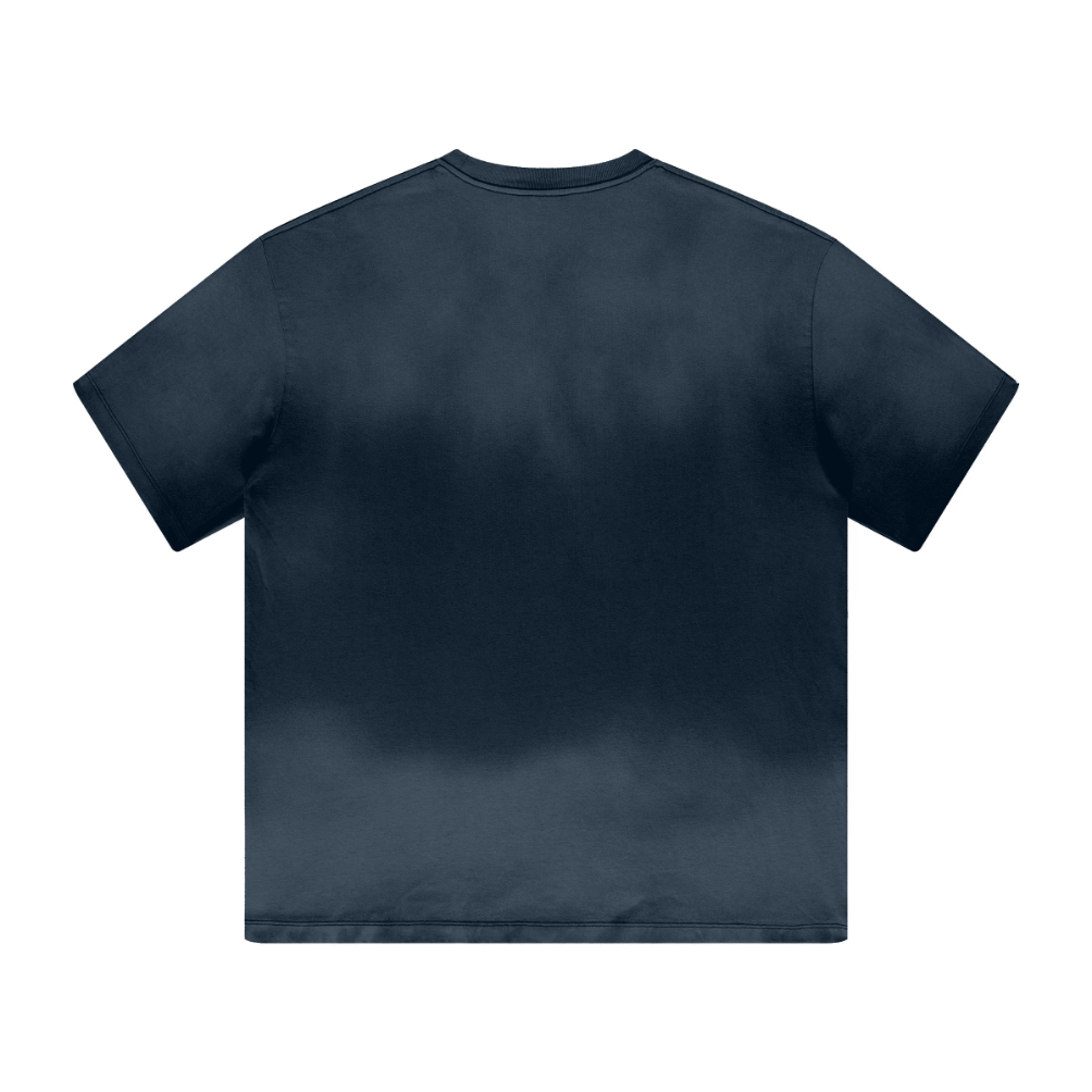 T-shirt tie-dye boxy d'inspiration vintage pour femme, 270 g/m² - Ash&OYA Store
