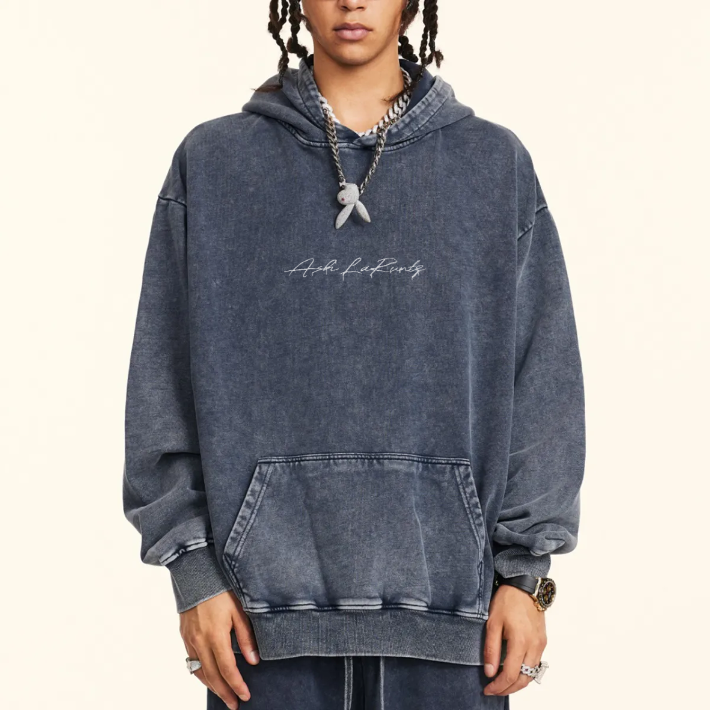 Sweat à capuche streetwear cool pour homme 420 g/m²