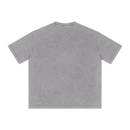 T-shirt délavé vintage flocon de neige 285 g/m² - Ash&OYA Store