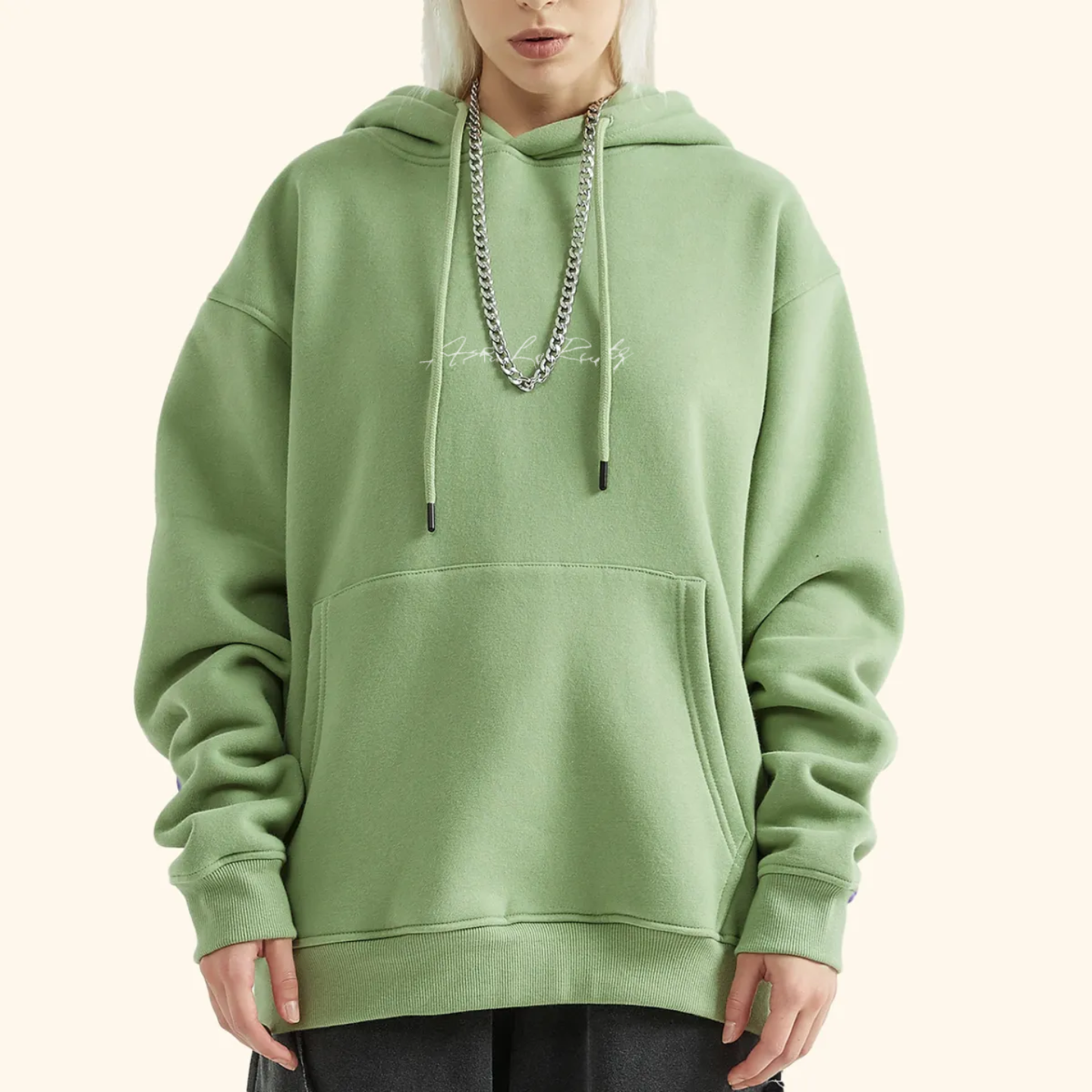 Sweat à capuche léger et vibrant pour femme 345 g/m²