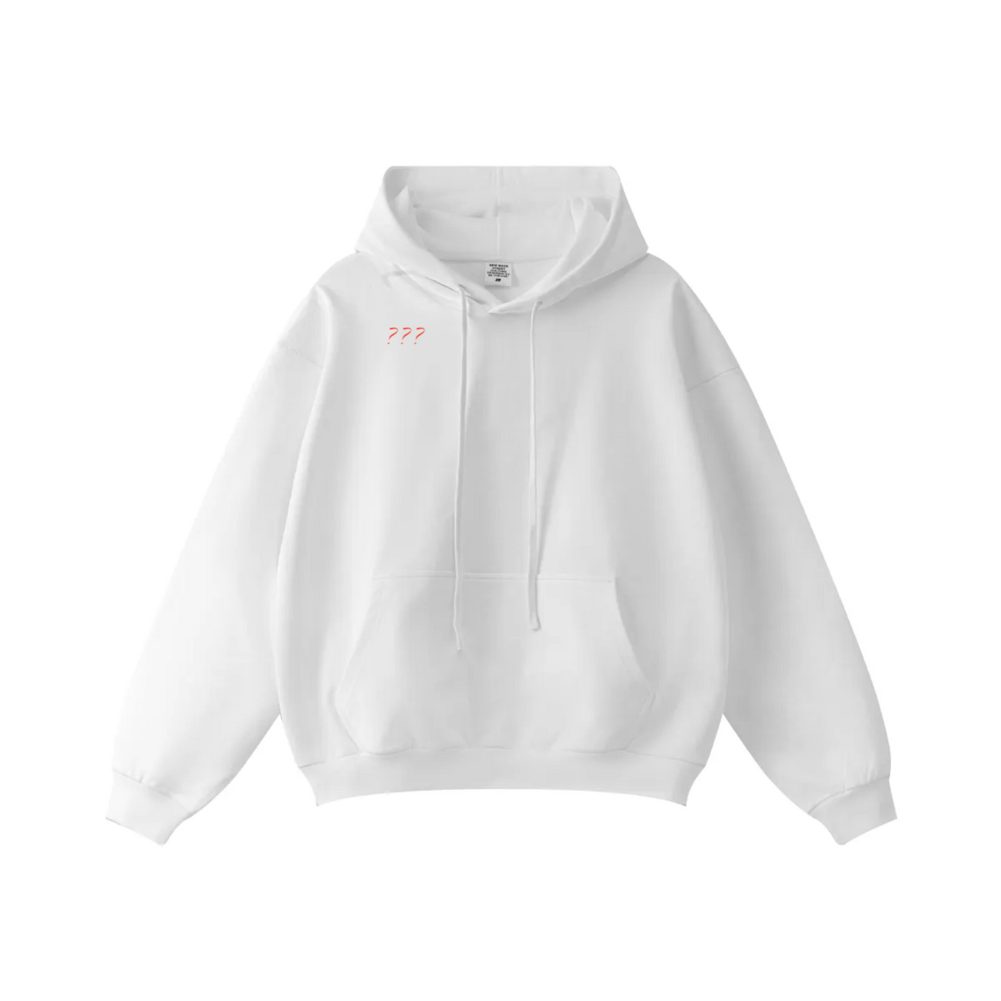 Sweat à capuche Spooky White